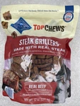 Blue Buffalo Top Chews Steak Grillers Dog Treats, Big 32 Oz Christmas Fresh!. Fixed Price $35.99.