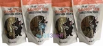 4 Packs Trader Joe's Just Salmon Skin Baked Dog Treats 2 Each Pack, Total 8OZ. Fixed Price $23.10.