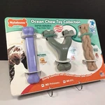 Nylabone Power Dog Ocean Chew Toys Super Durable Arched Bully Braid 3 Pack. Fixed Price $29.72.