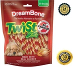 Dreambone Twist Sticks Chews For Dogs, 50 Count, Treat Your Easy-to-diges. Fixed Price $13.78.