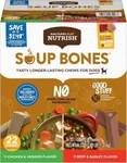 Rachael Ray Nutrish Soup Bones Long Lasting Dog Chews Variety Pack 22 Count Pk 1. Fixed Price $30.99.