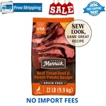 Merrick Grain Free Dry Adult Dog Food Texas Beef & Sweet Potato, 22 Lb Bag. Fixed Price $49.98.