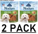 2 Pack - Nudges Natural Chicken Jerky Dog Treats, 40 (total 80 Oz). Fixed Price $59.78.