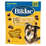 Bil-jac Pbnanas Dog Treats 10OZ Pack 2 Soft Chewy Real Chicken Peanut Butter. Fixed Price $22.09.