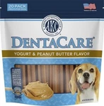 American Kennel Club Dentacare Yogurt And Peanut Butter Dental Dog Treats 20CT. Fixed Price $29.00.