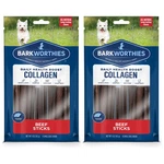 Barkworthies Collagen Sticks, 2 Pack Beef Natural Dog Treats. Fixed Price $48.99.