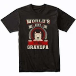 World's Best Pit Bull Grandpa Dog Breed T-shirt Terrier. Fixed Price $24.99.