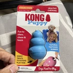 Kong Puppy Natural Teething Rubber Chew Toy For Dogs Extra Small Blue. Fixed Price $8.99.