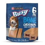 Purina Busy Bone 30-70+ Lbs Dog Treats Original Pork, Long-lasting Chews. Fixed Price $14.97.
