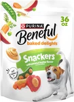 Purina Beneful Baked Delights Snackers Dog Treats, 36 Oz. Fixed Price $15.99.