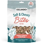 Icelandic+ Soft & Chewy Bites - Salmon, Cranberry Kelp Count (pack 1). Fixed Price $12.20.