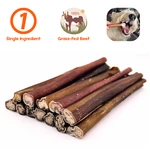 6 Inch Bully Sticks For Dogs Natural Beef Chews, Long Lasting Treats Odor Free. Fixed Price $29.89.