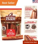 Odor Free Jumbo Bully Sticks 6 Inch, 12 Pack, Extra-thick Dog Treats Fully .... Fixed Price $182.47.
