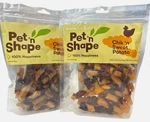 2 Bags (16 Oz Each) Pet 'n Shape Chik Sweet Potato Natural Dog Treats. Fixed Price $24.99.