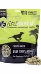 Vital Essentials Freeze Dried Dog Treats, Beef Tripe Nibblets 16 Oz. Fixed Price $40.99.