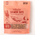 Polkadog Salmon Says Crunchy Training Bits Treats For & Cats, 8-OZ. Fixed Price $14.99.
