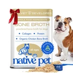 Native Pet Bone Broth For Dogs And Cats - Chicken 48 Servings. Fixed Price $36.99.