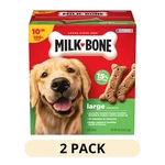2 Pack Milk Bone Large Dog Treats 10 Lb Crunchy Biscuits Snack Original. Fixed Price $34.99.