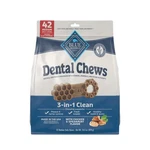 Blue Dental Chews Chicken Spearmint Medium Natural Dog Treats 42 Count. Fixed Price $51.99.