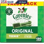 Natural Dog Dental Treats Chews Teeth Plaque Tartar Breath Care Vet Recommended. Fixed Price $59.71.