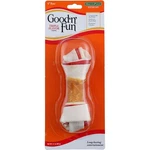 3 Pack Healthy Hide Good Fun Dog Chew Bone, Medium (6"), Triple Flavor. Fixed Price $22.52.