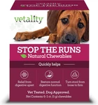Stop The Runs Dog Anti Diarrhea Medicine 6 Count Chewable Chicken Flavor. Fixed Price $21.95.