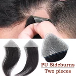 Human Hair Patch Toupee For Replacement Unit Pu Ultra Thin Skin Bald Spot Us. Fixed Price $13.45.