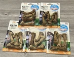 Lot Of 5 - Nylabone Healthy Edibles Wild Puppy Natural Lasting Dog Turkey Chew. Fixed Price $39.95.