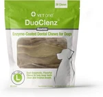 One Duoclenz Enzyme Coated Dental Chews For Large Dogs - Veterinarian.... Fixed Price $20.82.