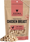 Vital Essentials Freeze Dried Dog Treats Chicken Breast, Single Ingredient P. Fixed Price $18.16.
