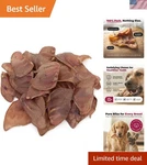 Whole Pig Ears For Dogs All-natural Slow-roasted Chews That Clean Teeth And.... Fixed Price $73.99.