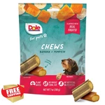 Dole For Pets Banana Pumpkin Dog Chews, 7.5 Oz. Fixed Price $20.00.