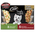 Cesar Simply Crafted Wet Dog Food Toppers For Dry 16 Count (pack Of 1), Black. Fixed Price $40.90.