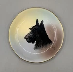 Vintage Minton Hand Painted Bone China Pin Dish Scottie Dog Signed R Vgc. Fixed Price $60.50.