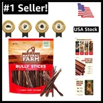 Odor-free Bully Sticks 30 Pack 6" Pizzle Treats For Dental Health & Training. Fixed Price $44.79.