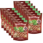 Dreambone Twist Sticks Dog Chews, Chicken, 50 Count, 12 Pack. Fixed Price $119.99.