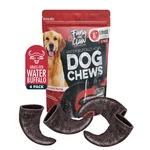 Water Buffalo Horn Dog Chew 4 Pack - Large 8" All Natural Free Range Grass .... Fixed Price $44.96.