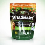 Ruff Greens Nutritional Supplement For Dogs 2.5OZ Starter Bag + Yummy Treats. Fixed Price $19.00.
