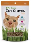 Pet Greens Bell Rock Growers Semi-moist Cat Treats Roasted Chicken 3OZ. Fixed Price $13.99.