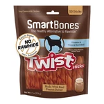 Chews Rawhide Free Peanut Butter Twist Sticks 50 Count Smartbones Dog. Fixed Price $28.99.