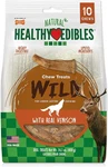 Nylabone Healthy Edibles Dog Treats Wild With Real Venison Flavor 10 Chews. Fixed Price $18.77.