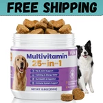 Multivitamin 25 1 Chewable Dogs Vitamins Supplements Treats For Pet.... Fixed Price $19.90.