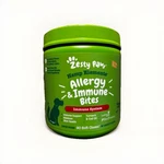 Zesty Paws Allergy & Immune Bites Hemp Dog Supplement 90 Chews Cheese Flavor. Fixed Price $20.99.