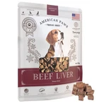 American Paws Beef Liver Dog Training Treats Freeze Dried Made Usa 4OZ. Fixed Price $20.00.