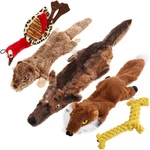 Dog Squeaky Toys 5 Pack Pet No Stuffing Animals Plush Chew Durable. Fixed Price $16.81.