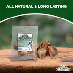Smoked Beef Dog Bones 1.5" 4 Pack Natural Hickory Chews,. Fixed Price $27.99.