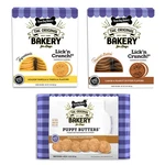 Dog Treats Sandwich Cookies Variety Pack 12.6 Oz 3 Three Bakery Lickn Crunch. Fixed Price $46.99.