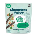 Shameless Pets Dental Sticks Dog Treats Cluck Day 28 Oz. Fixed Price $22.99.