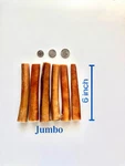 6 Jumbo Bully Sticks For Dogs Thick, Long-lasting Natural Chews. Fixed Price $228.99.