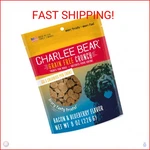 Charlee Bear Crunch Grain Free Dog Treats, Bacon And Blueberry, 8 Ounce Resealab. Fixed Price $13.59.